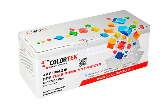 

Картридж лазерный Colortek CT-CF230X (30X/CF230X), черный, 3500 страниц, совместимый для LaserJet Pro M203/M227