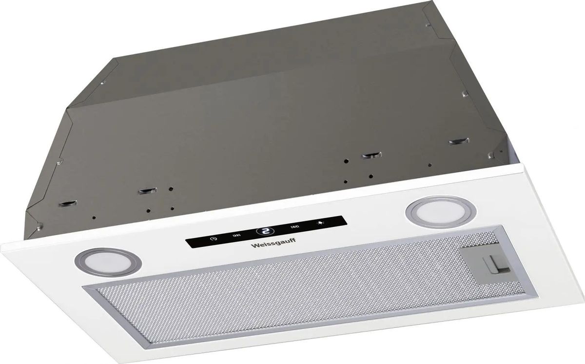 Вытяжка встраиваемая WEISSGAUFF 1200 WH, белый