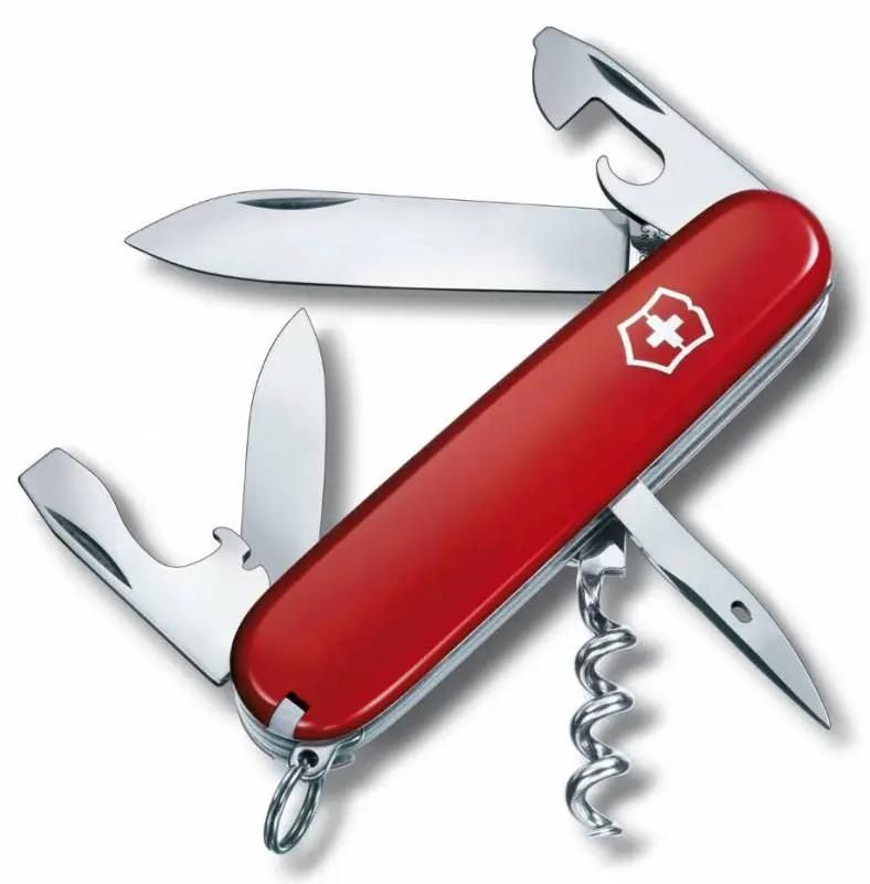 Нож перочинный 12 в 1, красный, VICTORINOX Spartan (1.3603)