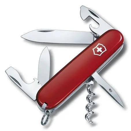 Нож перочинный 12 в 1, красный, VICTORINOX Spartan (1.3603.b1)