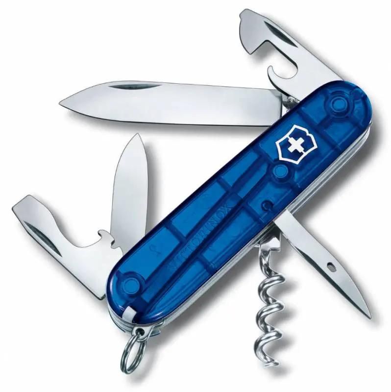 Нож перочинный 12 в 1, синий, VICTORINOX Spartan (1.3603.t2)