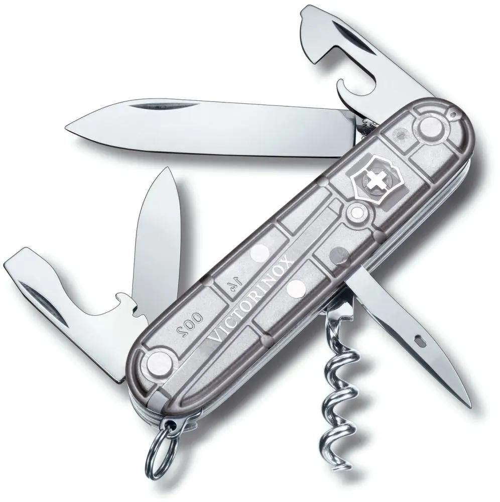 Нож перочинный 12 в 1, серебристый, VICTORINOX Spartan SilverTech (1.3603.t7)