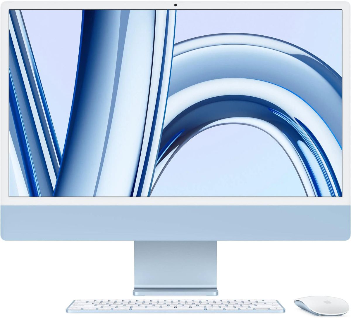 

Моноблок Apple iMac A2874 24" 4480x2520, Apple M3 4.05 ГГц, 8Gb RAM, 256Gb SSD, Apple M3, WiFi, BT, Cam, MacOS, синий, клавиатура, мышь (Z197000DV), A2874