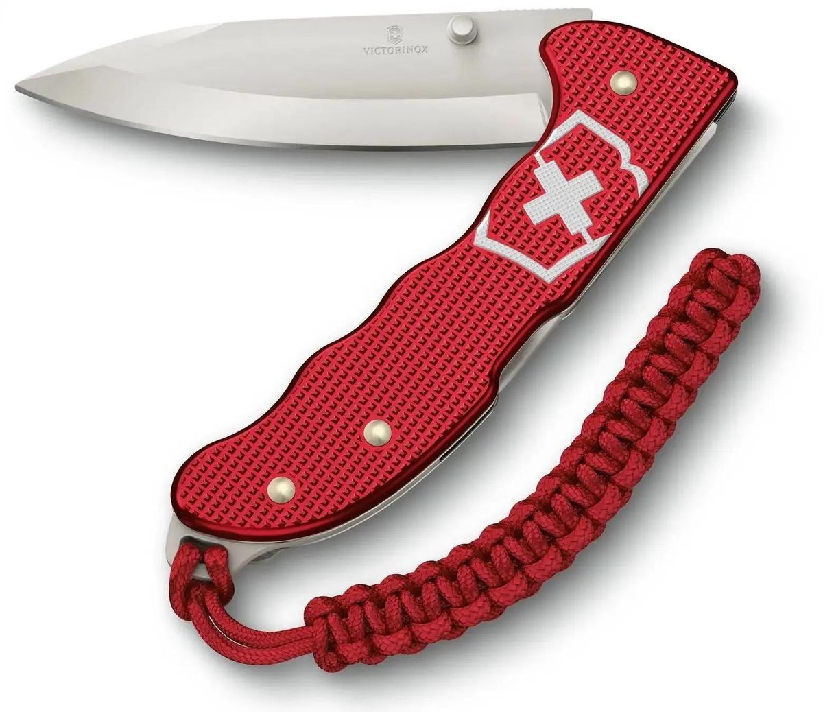 Нож перочинный 5 в 1, красный, VICTORINOX Evoke Alox (0.9415.D20)