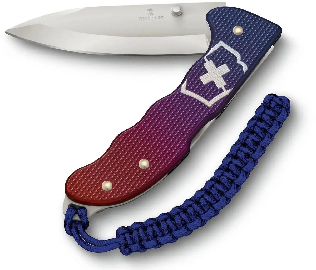 

Нож перочинный 5 в 1, синий/красный, VICTORINOX Evoke Alox (0.9415.D221), Evoke Alox