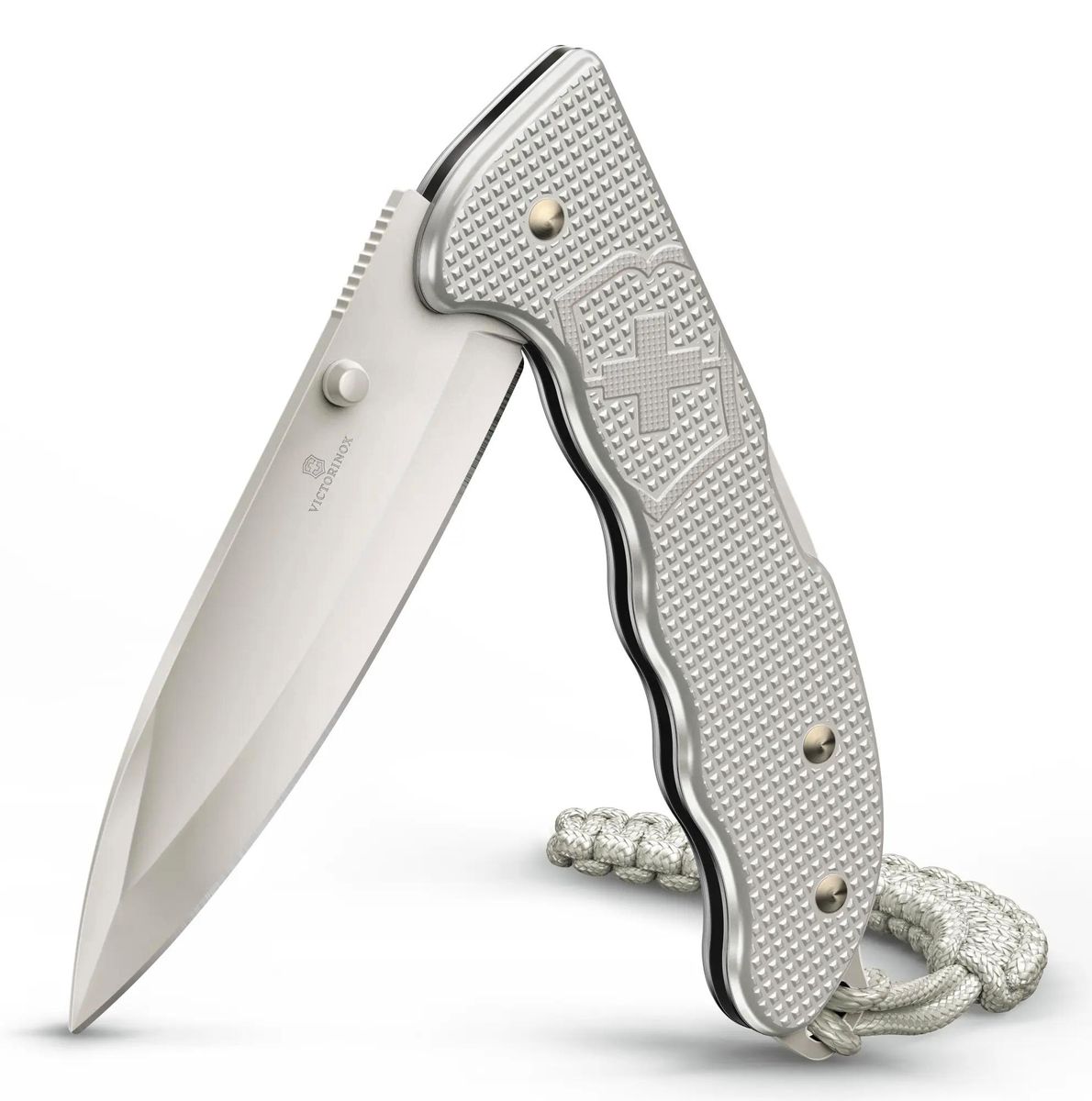 

Нож перочинный 5 в 1, серебристый, VICTORINOX Evoke Alox (0.9415.D26), Evoke Alox