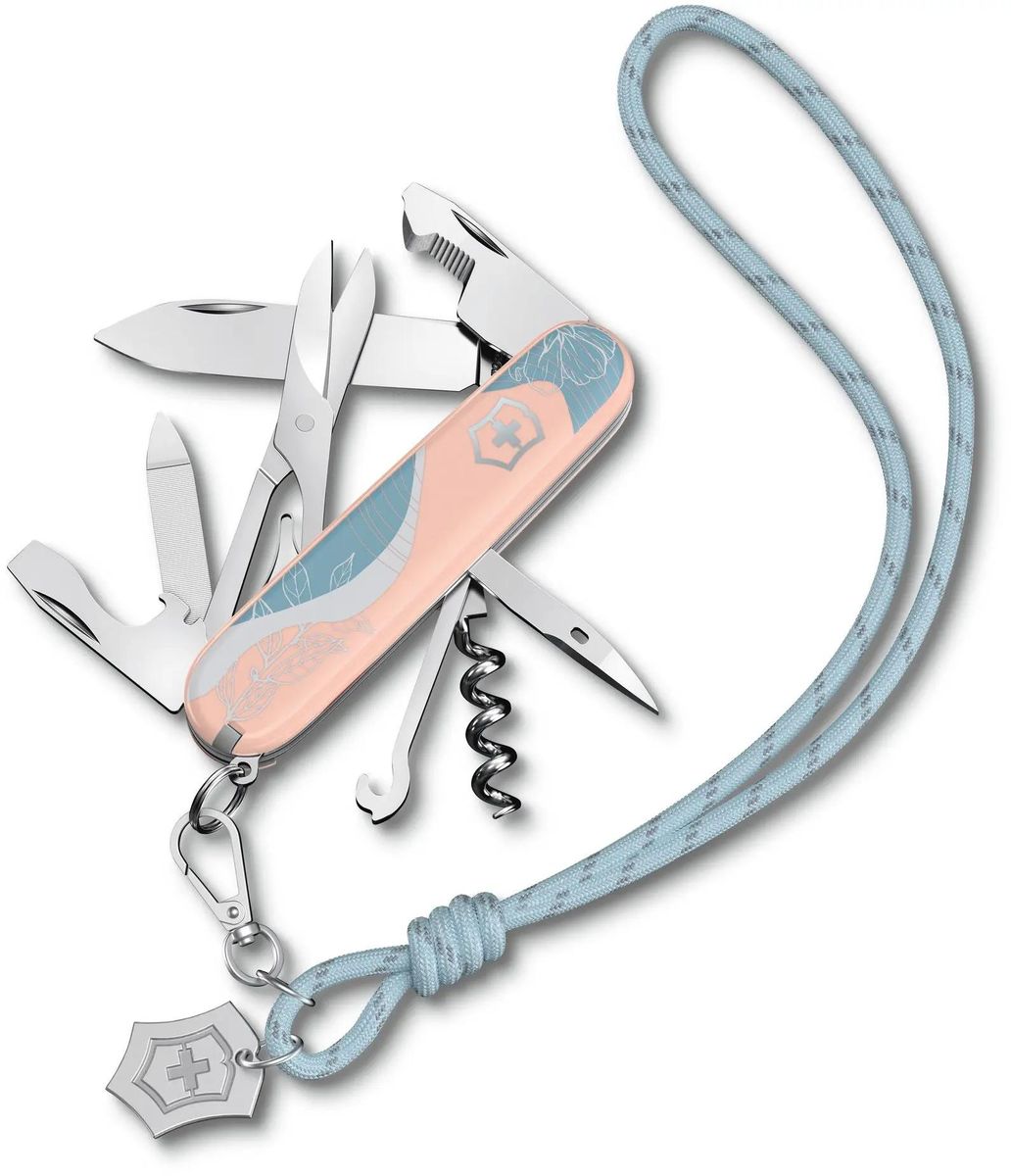Нож перочинный 16 в 1, розовый, VICTORINOX Companion (1.3909.E221)