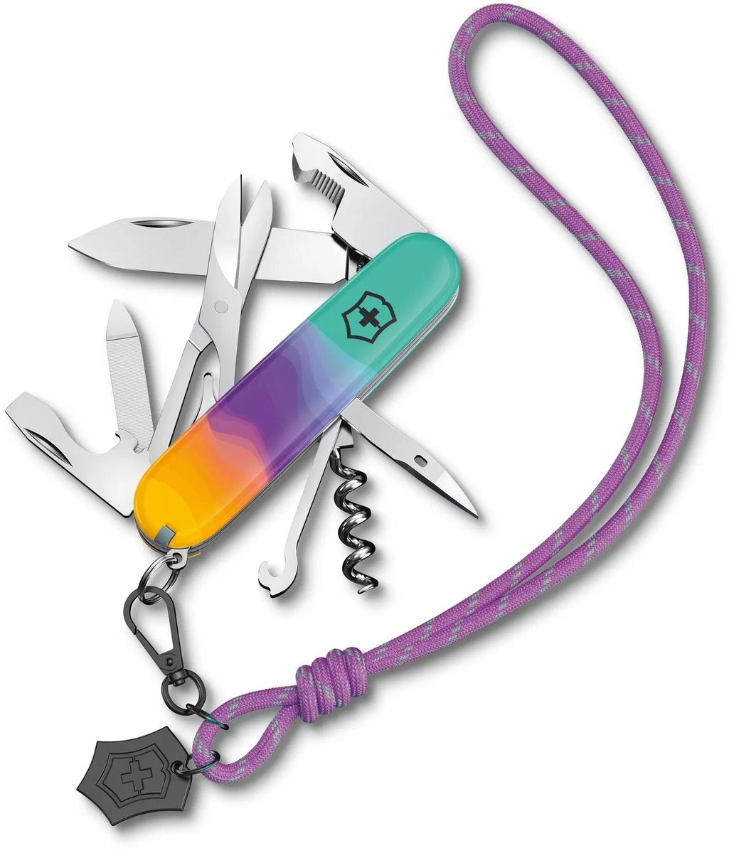 

Нож перочинный 16 в 1, бирюзовый, VICTORINOX Companion (1.3909.E222), Companion