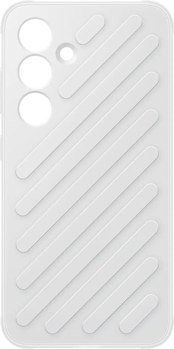 Чехол-накладка Samsung Shield Case противоударный для смартфона Samsung Galaxy S24, светло-серый