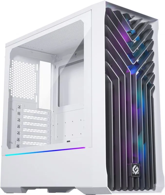 Корпус Phanteks MagniumGear NEO Air 2, ATX, Midi-Tower, USB 3.0, USB Type-C, RGB подсветка, белый, без БП (MG_NE523A_DWT06_RU)