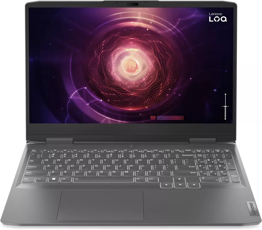 

Ноутбук Lenovo LOQ 15APH8 15.6" IPS 2560x1440, AMD Ryzen 5 7640HS 4.3 ГГц, 16Gb RAM, 512Gb SSD, NVIDIA GeForce RTX 4050-6Gb, без OC, темно-серый (82XT006VRK), 15APH8