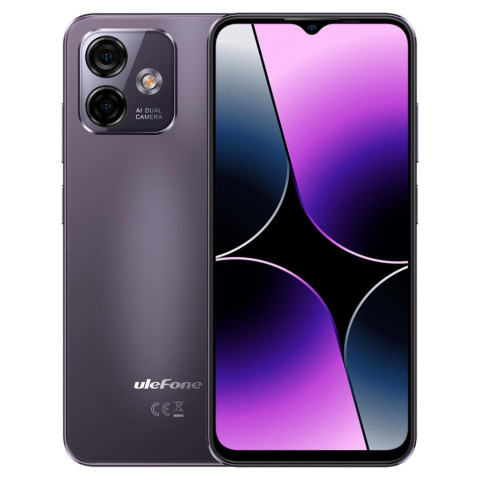 

Смартфон Ulefone Note 16 Pro, 6.52" 1600x720 IPS, Unisoc Tiger T606, 8Gb RAM, 128Gb, 3G/4G, Wi-Fi, BT, 2xCam, 2-Sim, 4400 мА⋅ч, USB Type-C, Android 13, фиолетовый (6937748735342), Note 16 Pro