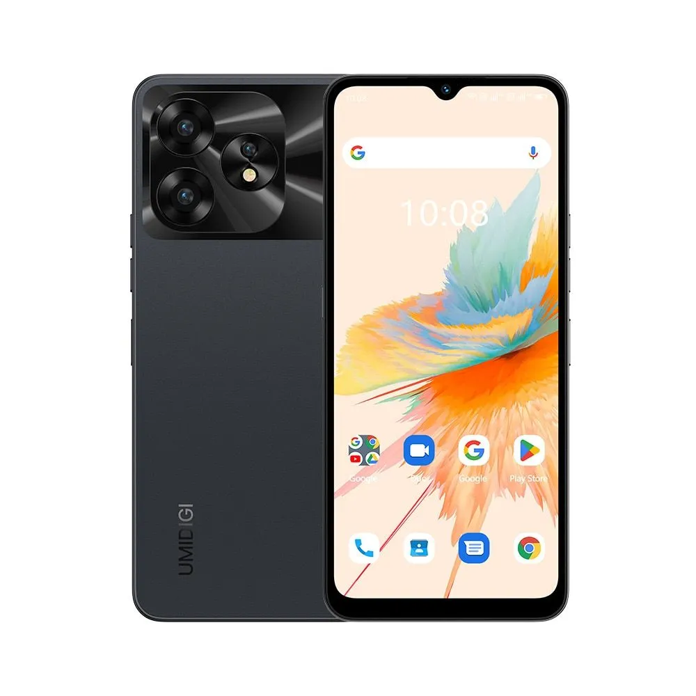 

Смартфон UMIDIGI A15, 6.7" 1650x720 IPS, Unisoc T616, 8Gb RAM, 256Gb, 3G/4G, Wi-Fi, BT, 3xCam, 2-Sim, 5000 мА⋅ч, USB Type-C, Android 11, черный (C.A15-A-J-192-L-B), A15