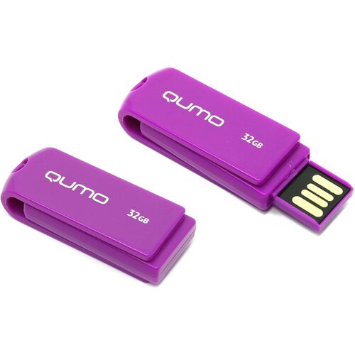 

Флешка 32Gb USB 2.0 QUMO Twist, фиолетовый (QM32GUD-TW-Fandango), Twist