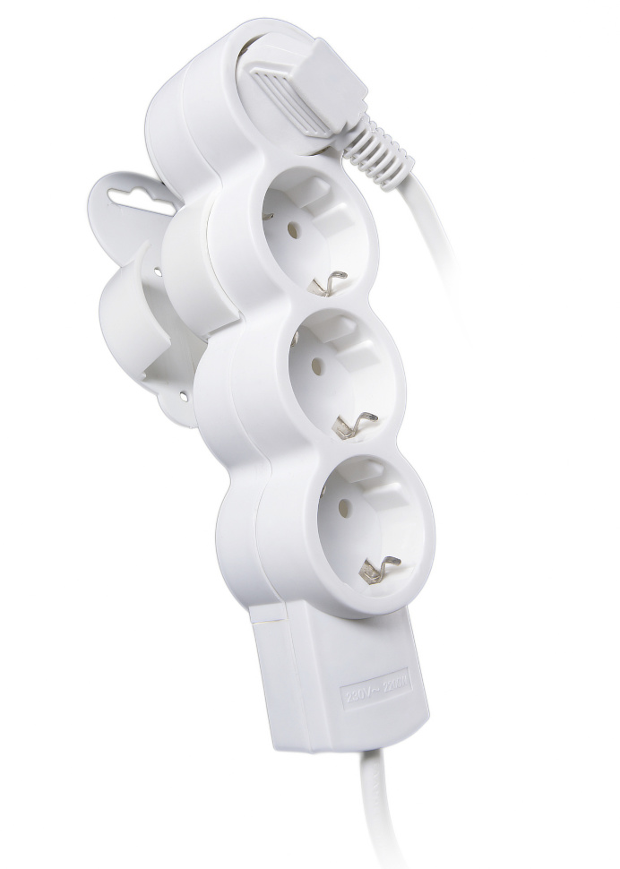 

Удлинитель REV 32012 0, 4-розетки, 3 м, белый ( 32012 0), 32012 0