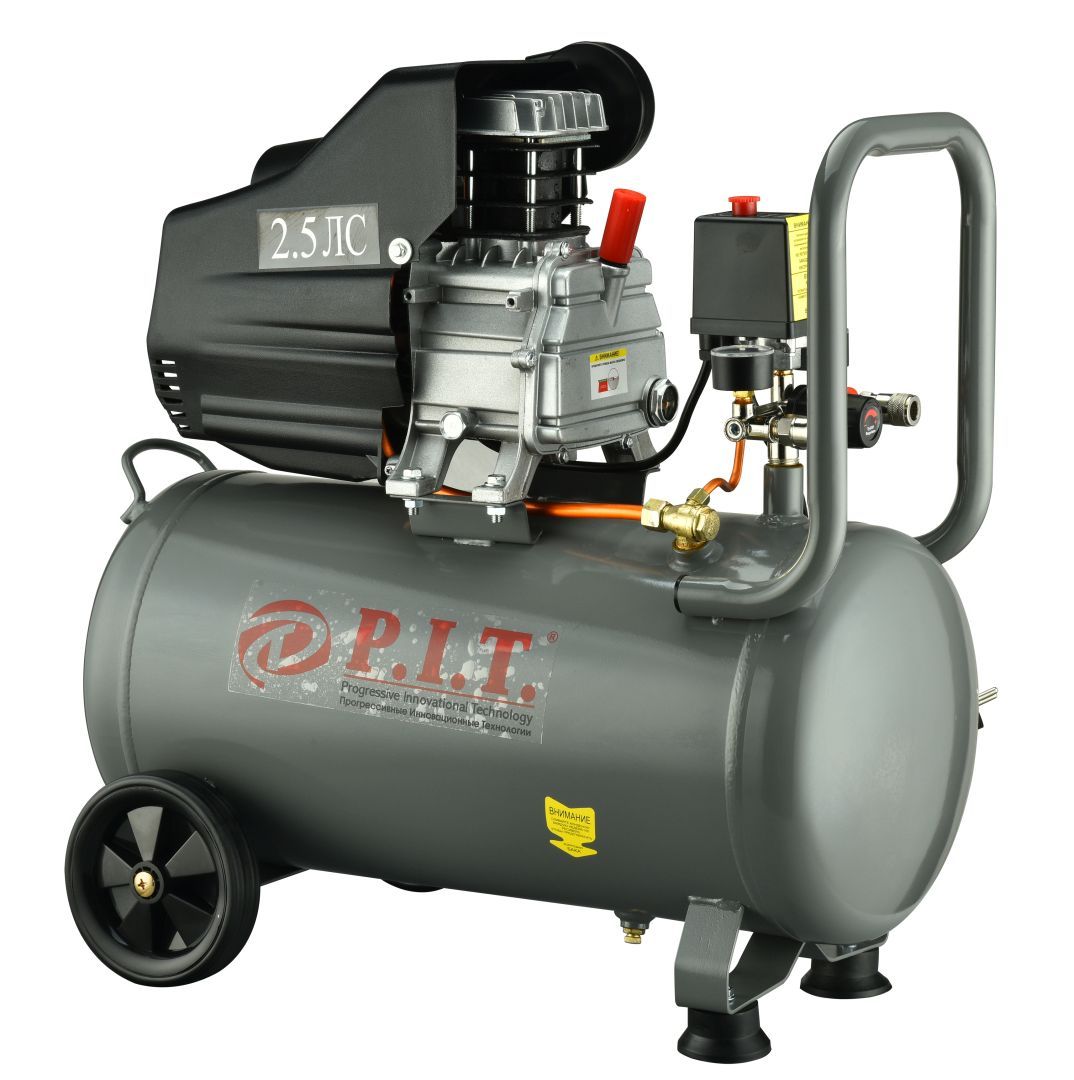 

Компрессор воздушный P.I.T. PAC50-C, 1.8 кВт, 7.9 атм, 206л/мин, 220В, 50 л, масляный, электрический, поршневой, коаксиальный (прямой) (PAC50-C), PAC50-C