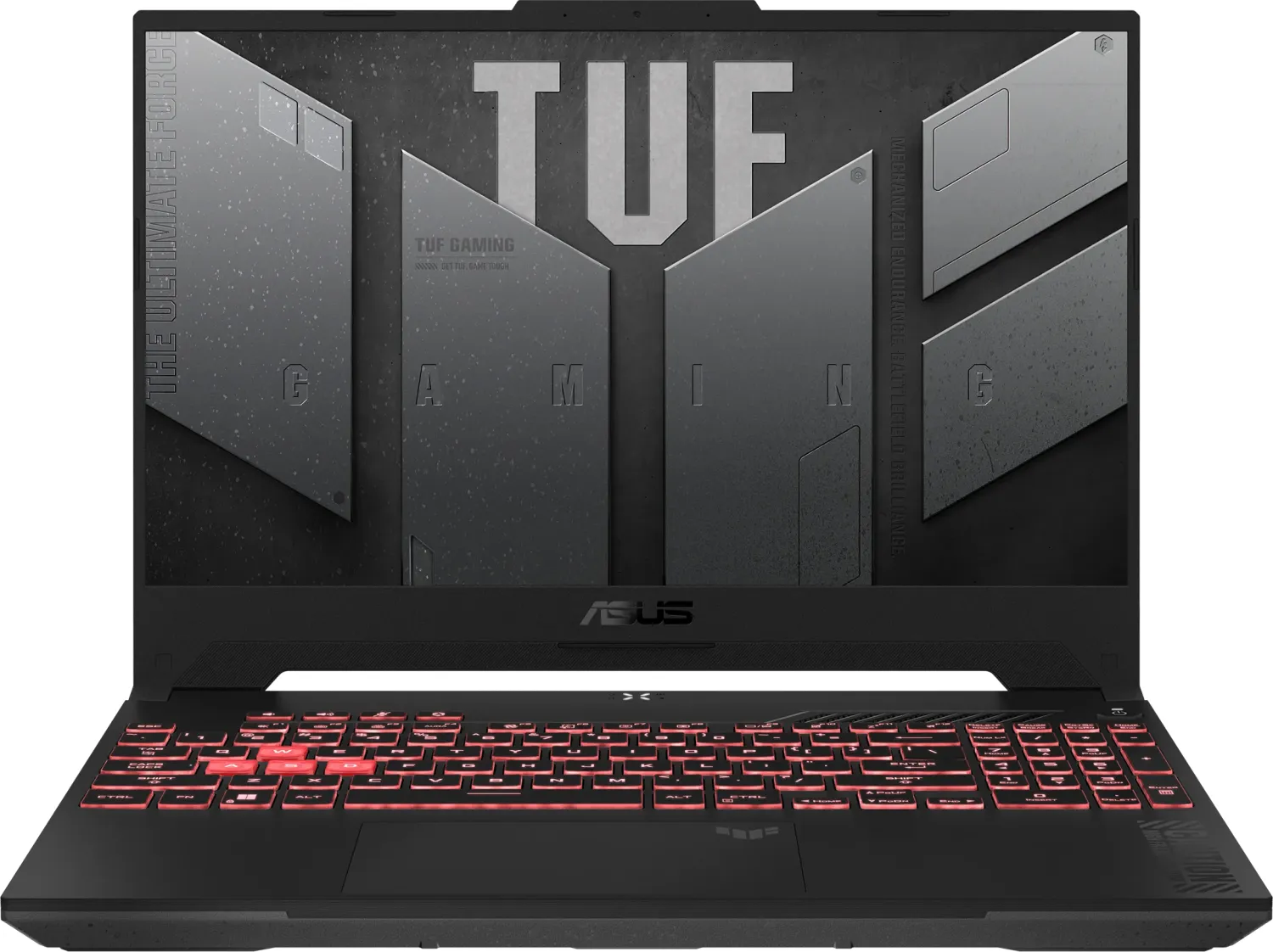 

Ноутбук ASUS TUF Gaming A15 FA507UV-LP029 15.6" IPS 1920x1080, AMD Ryzen 9 8945H 4 ГГц, 16Gb RAM, 512Gb SSD, NVIDIA GeForce RTX 4060-8Gb, без OC, серый (90NR0I25-M001F0), FA507UV-LP029