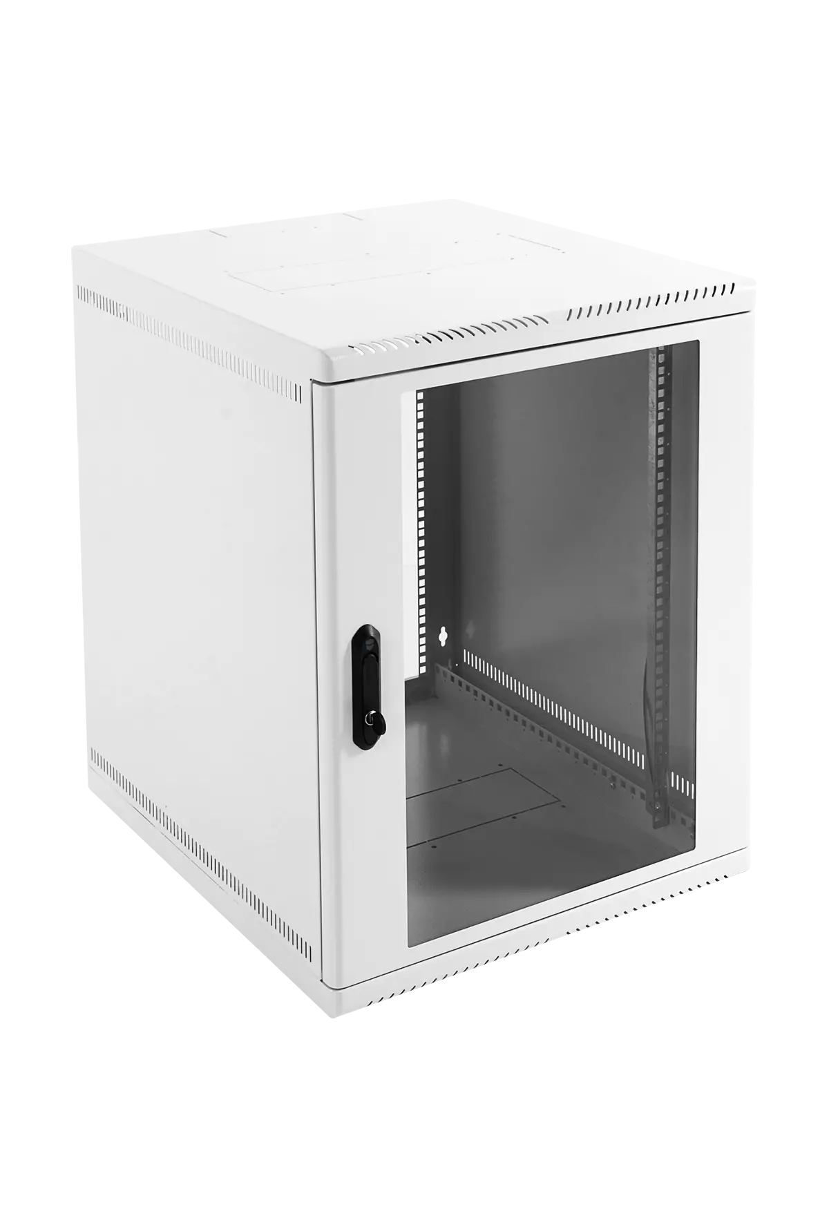 

Шкаф телекоммуникационный настенный 12U 600x480 мм, стекло, серый, в сборе, ЦМО ШРН ШРН-12.480 (30144246703), ШРН-12.480