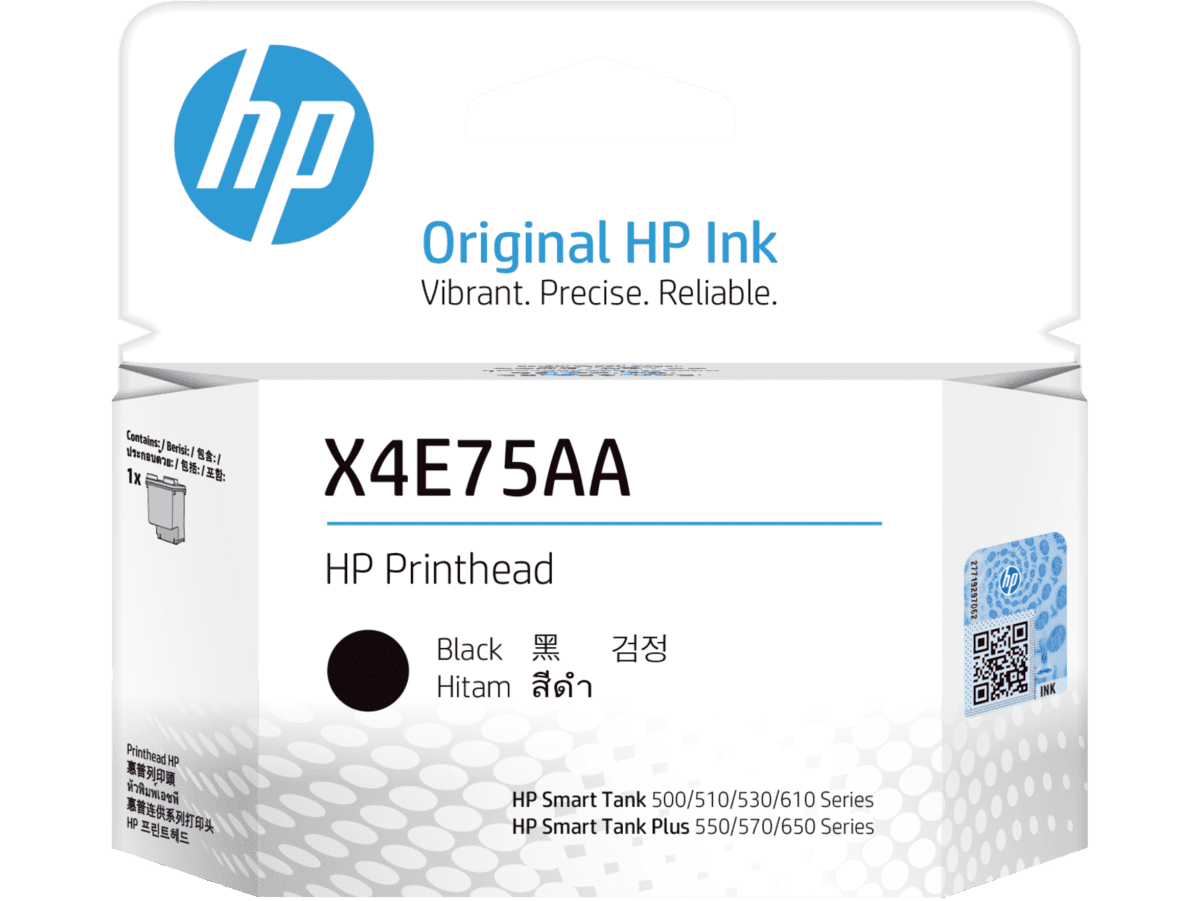 

Печатающая головка HP, черный для ST 200 / 500 / 600 / 700 / 5100 / 6000 / 7000 / 7300 / 7600 Series (X4E75A)