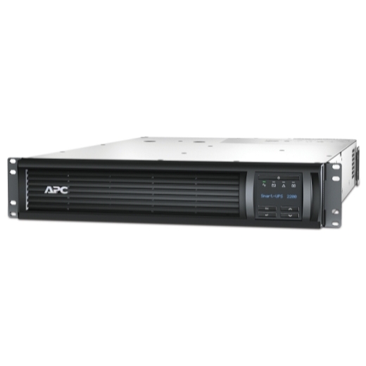 

ИБП APC Smart-UPS, 2200 В·А, 1.98 кВт, IEC, розеток - 10, USB, черный (SMT2200RMI2UC), Smart-UPS