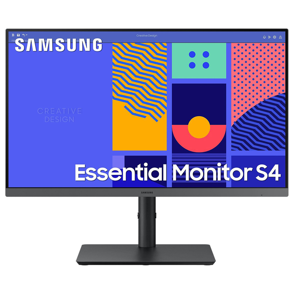 Монитор 23.8" Samsung Essential S24C430GAI черный