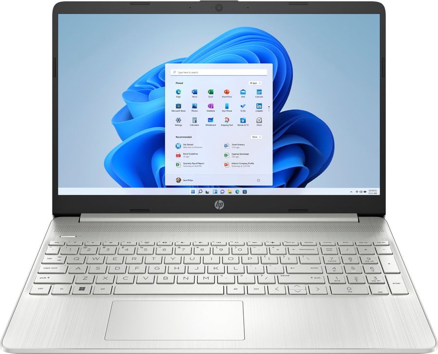 

Ноутбук HP 15-ef2747wm 15.6" IPS 1920x1080 Touch, AMD Ryzen 7 5700U 1.8 ГГц, 16Gb RAM, 512Gb SSD, W11, серебристый (8B3S2UA), 15-ef2747wm