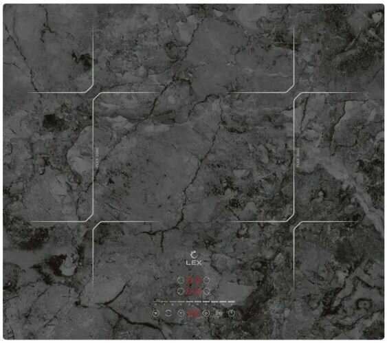 

Индукционная варочная панель Lex EVI 640 F DS, 4 конфорки, серый (CHPE000006), EVI 640 F DS