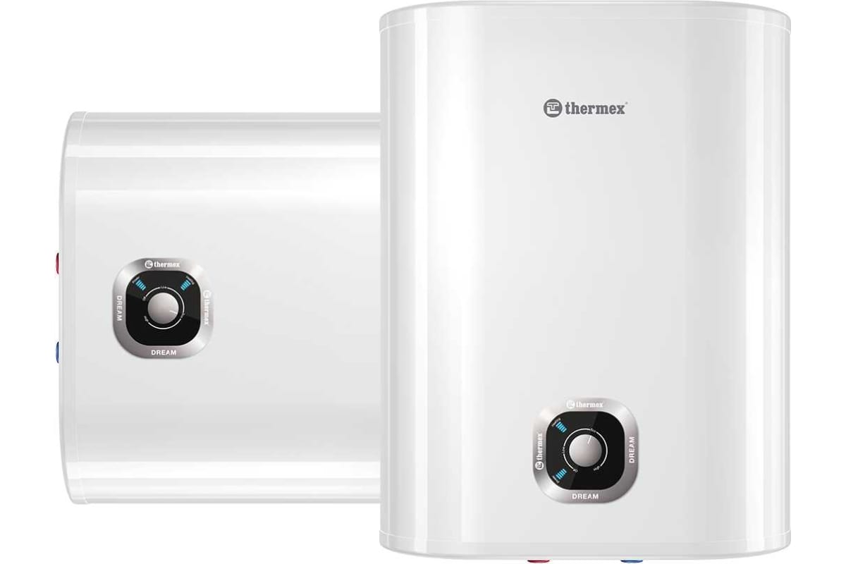 

Водонагреватель Thermex Dream 30, электрический, 30 л, 2 кВт (ЭДЭБ03294), Белый, Dream 30