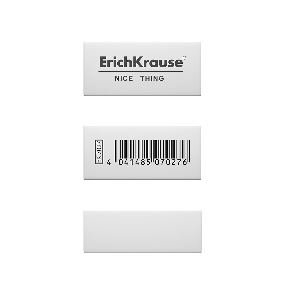 

Ластик Erich Krause Nice Thing, белый (45027), Nice Thing