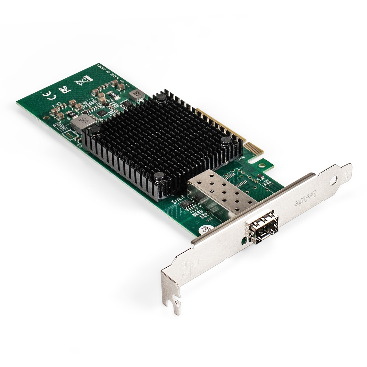 

Сетевая карта ExeGate EXE-X520-DA1, 1xSFP+, 10 Гб/с, PCI-Ex8, Retail (EX296227RUS), EXE-X520-DA1