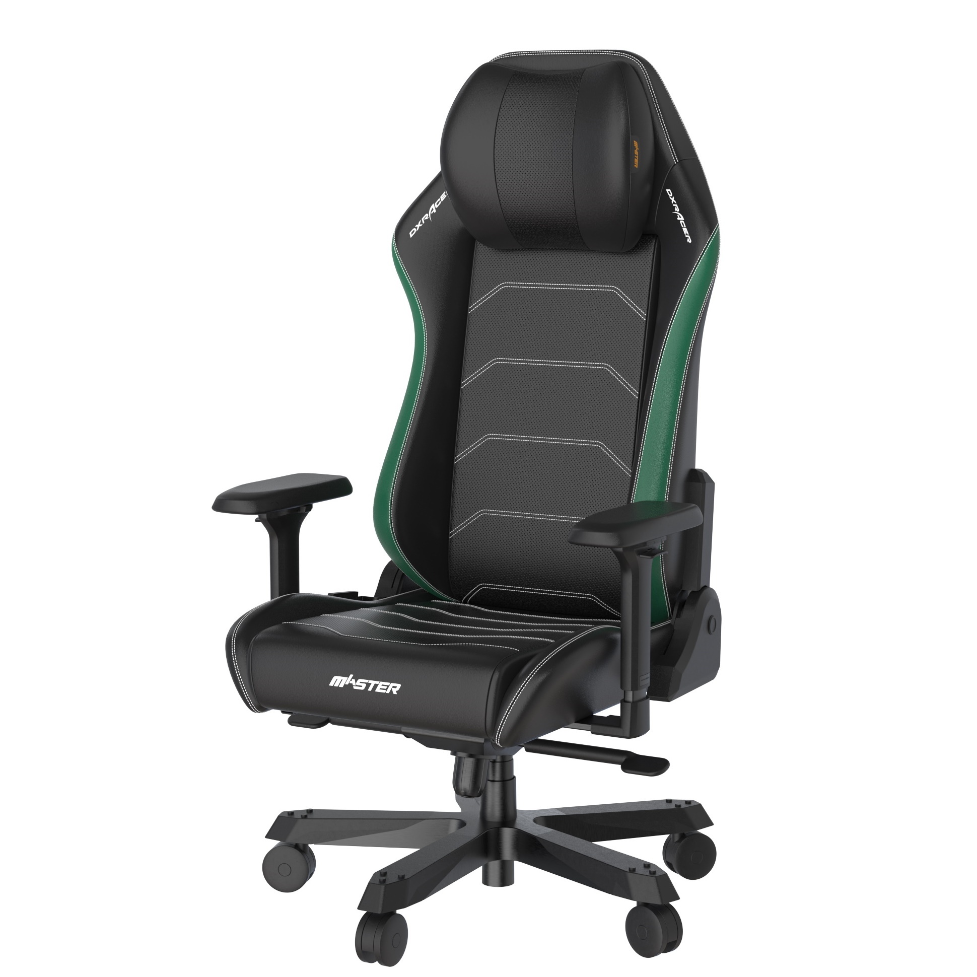 Кресло игровое DXRacer I-Master, черный/зеленый (I-DMC/MAS2022/NE), цвет черный/зеленый