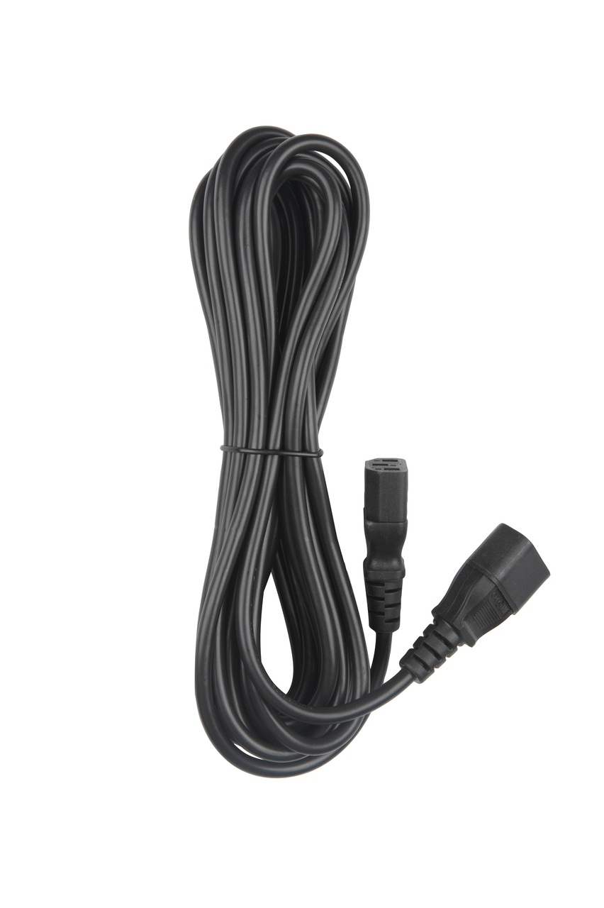 Кабель питания IEC-320-C13-IEC-320-C14, Hyperline PWC-IEC13-IEC14-5.0-BK
