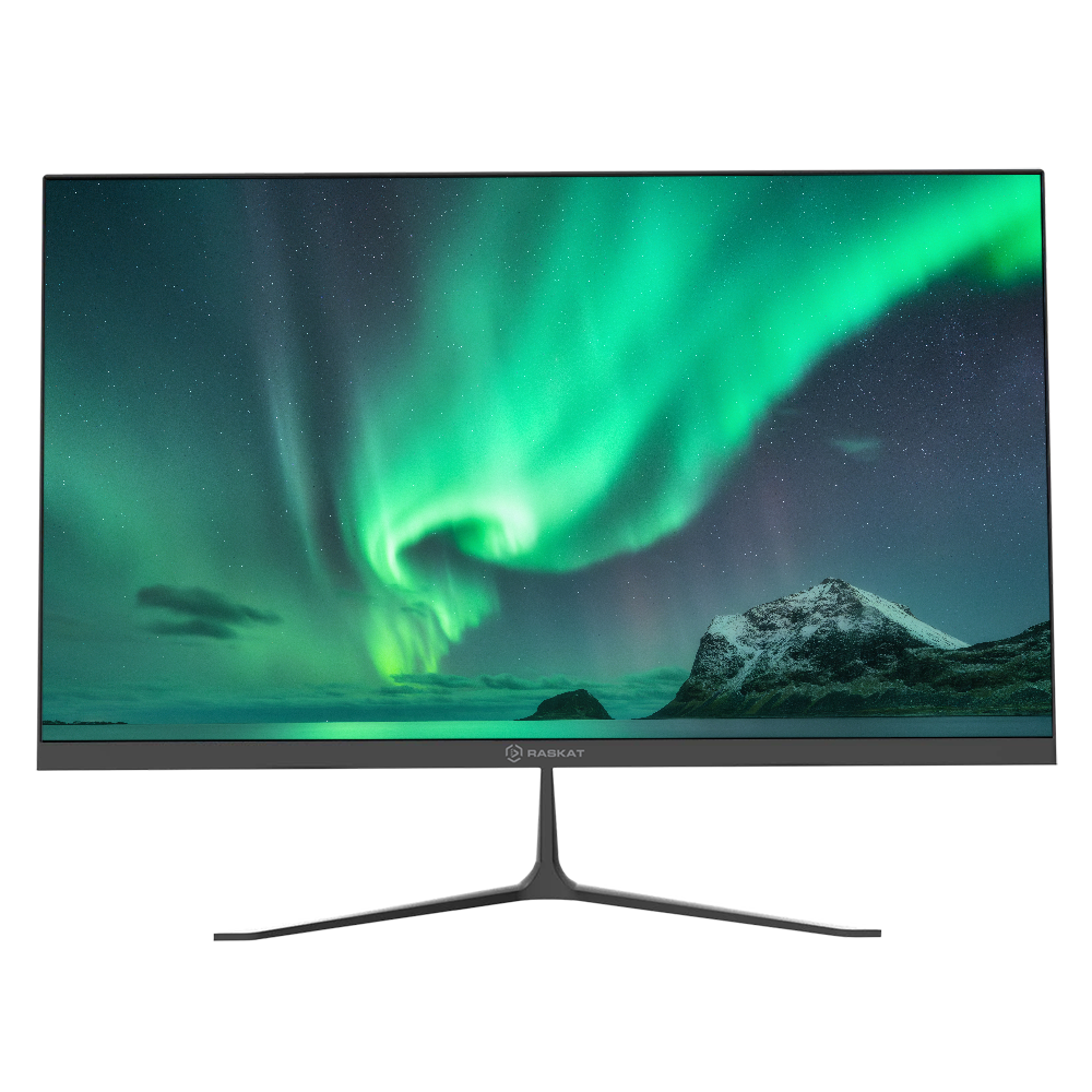 

Монитор 23.6" Raskat I24F10DA IPS, 1920x1080 (16:9), 250кд/м2, 4 мс, 178°/178°, VGA, HDMI, DisplayPort, черный (I24F10DA), I24F10DA