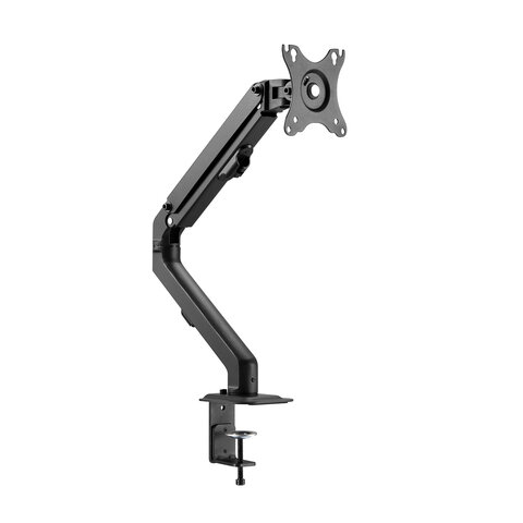 

Кронштейн настольный для мониторов SONNEN MOTION, 17"-27", VESA 75x75мм-100x100мм, наклонный, поворотный, портрет-альбом, до 7 кг, черный (455944), MOTION