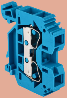 Клеммная колодка EKF PROxima JXB-S-4 32А, синий, самозажимная (plc-jxb-s-4pe)