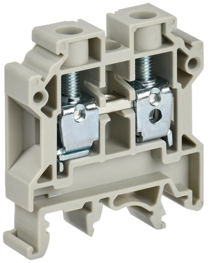 

Клеммная колодка IEK CTS 2x0.5...10 мм², серый (YCT10-00-K03-010), CTS