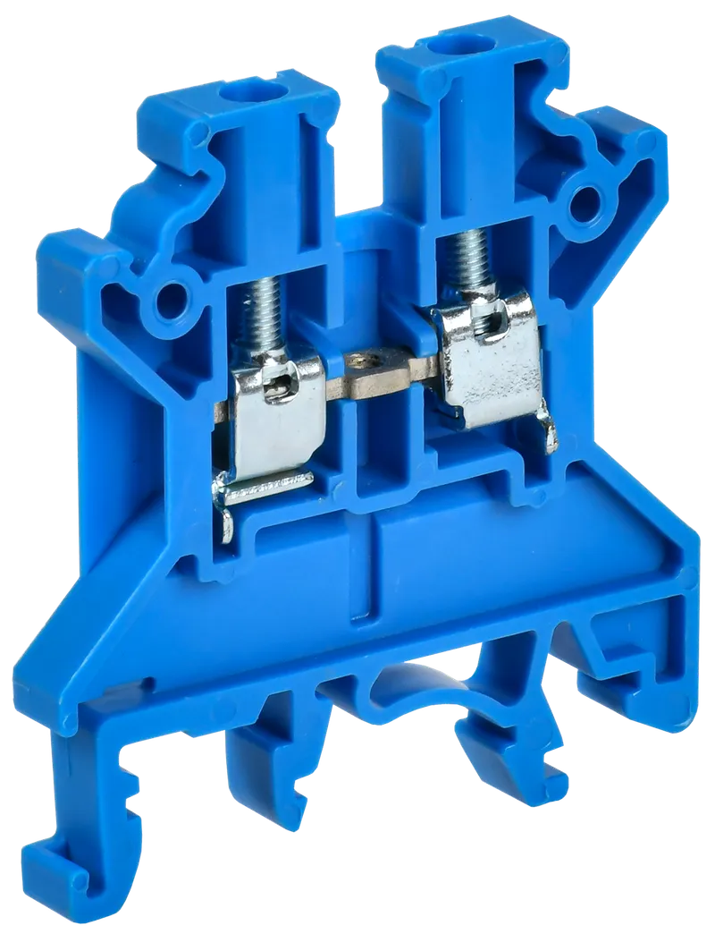 

Клеммная колодка IEK CTS 2x0.2 - 2,5 мм², синий (YCT10-00-K07-002), CTS