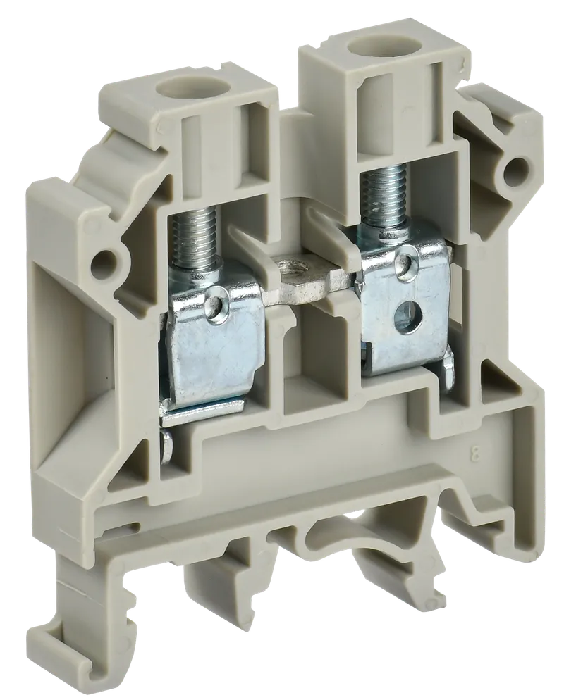 

Клеммная колодка IEK CTS 2x0.2-4 мм², серый (YCT10-00-K03-006), CTS