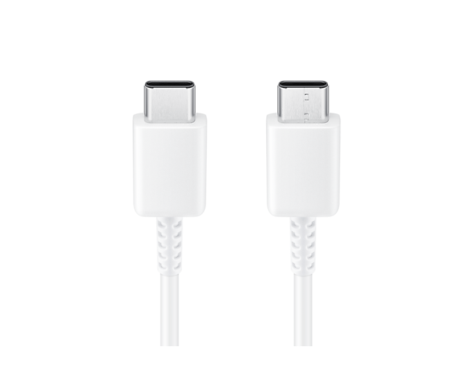 

Кабель USB Type-C-USB Type-C, быстрая зарядка, 3А, 60 Вт, 1 м, белый, Samsung EP-DA705 (EP-DA705BWEGWW), EP-DA705