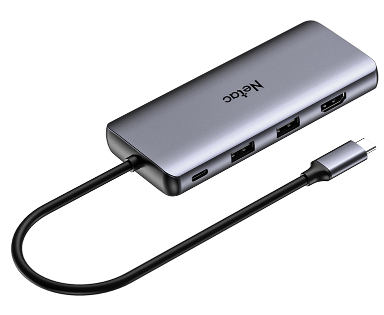 

Док-станция Netac WF15, USB Type-C, серый (NT08WF15-30GR), WF15