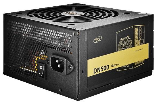 

Блок питания 500 Вт ATX Deepcool DN500, 120 мм, 80 Plus, Bulk (OEM) (DP-80-DN500 RU-BE), DN500