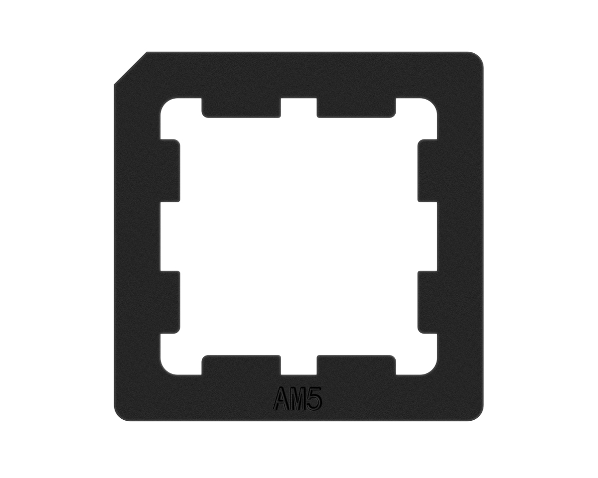 

Набор для установки ID-COOLING AM5-TPGS для AMD AM5, 10.5 Вт/м·К, Защита сокета от термопасты, термопаста Frost X25, лопатка, салфетка (AM5-TPGS), AM5-TPGS