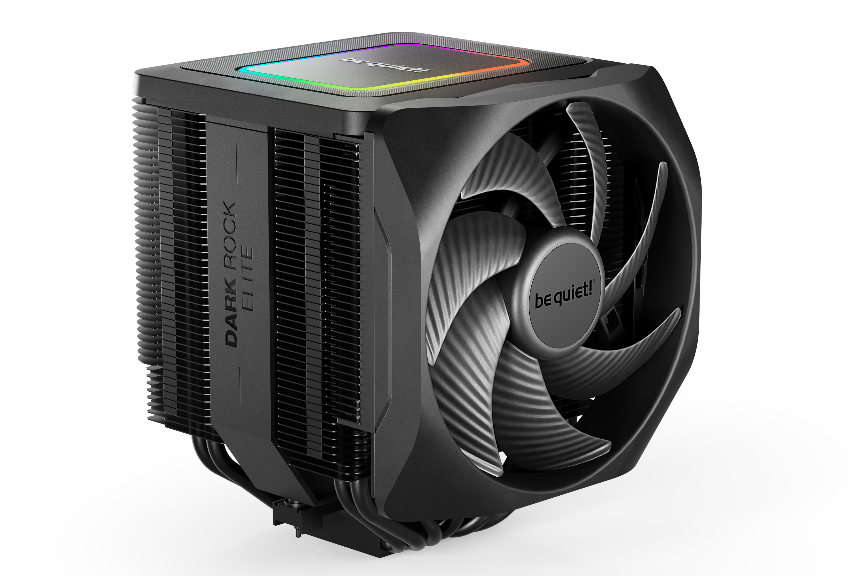 

Кулер для процессора be quiet! Dark Rock Elite для Socket/115x/1200/1700/1851/AM4/AM5, 135 мм, 2000rpm, 25.8 дБА, 280 Вт, 4-pin PWM, Al+Cu, ARGB (BK037), Elite