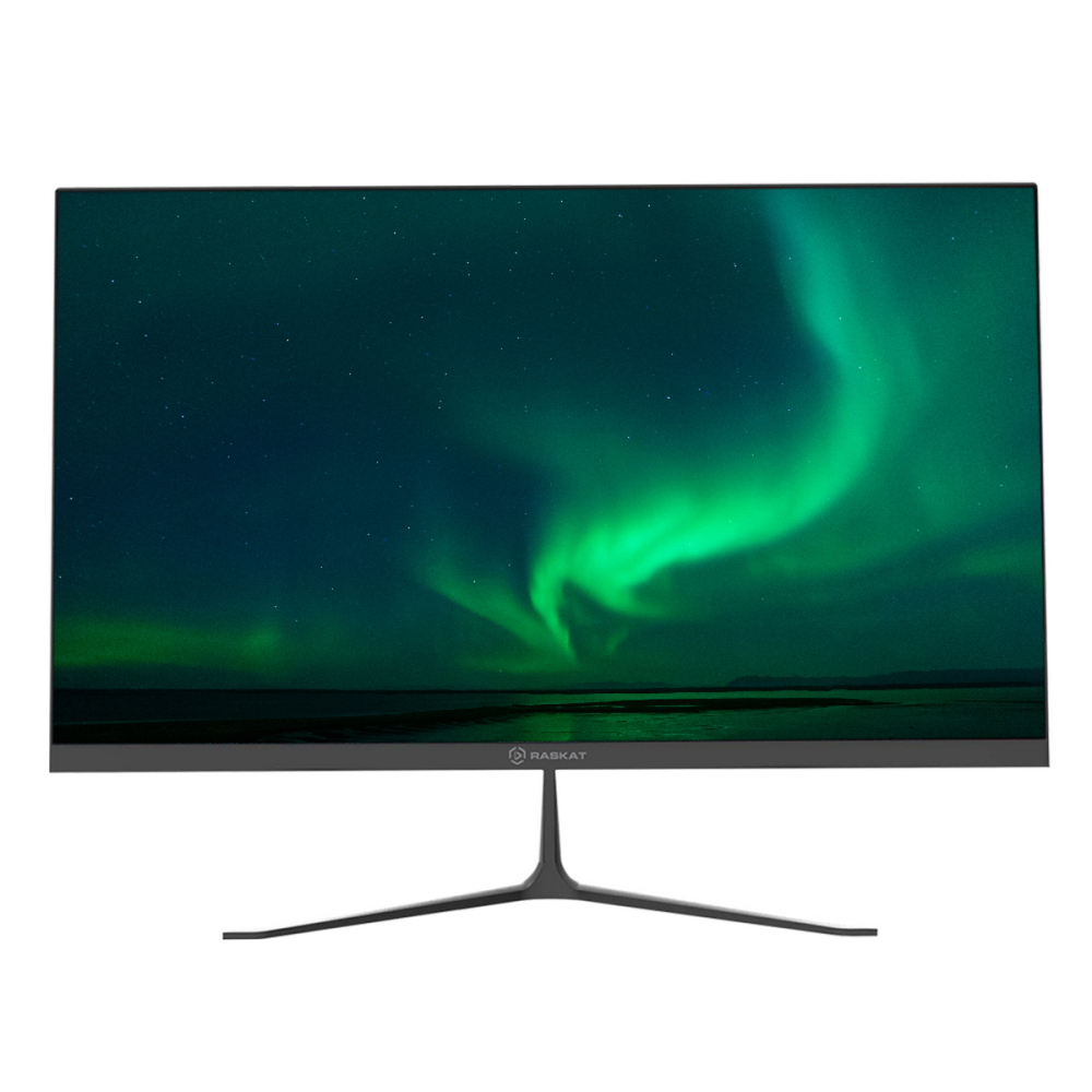 

Монитор 21.5" Raskat V21F7DA VA, 1920x1080 (16:9), 250кд/м2, 6.5 мс, 178°/178°, VGA, HDMI, черный (V21F7DA), V21F7DA