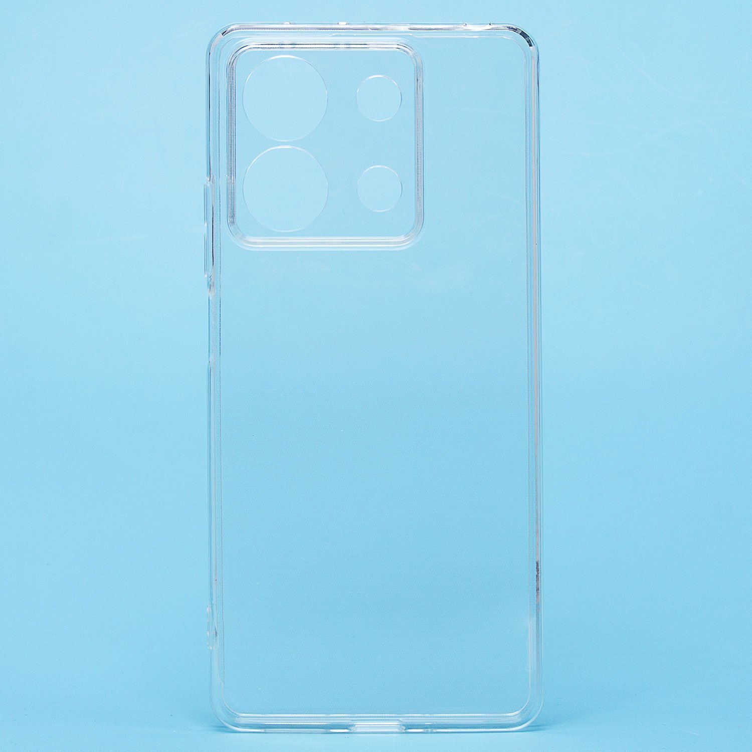 Чехол-накладка Activ ASC-101 Puffy 0.9мм для смартфона Xiaomi Redmi Note 13 5G Global, силикон, прозрачный (228027)