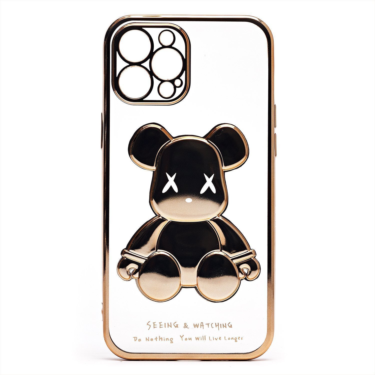 

Чехол-накладка Activ SC330 для смартфона Apple iPhone 12 Pro Max, силикон, золотистый (219236)
