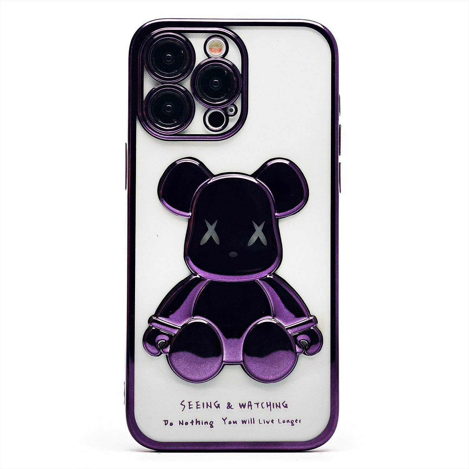 

Чехол-накладка Activ SC330 для смартфона Apple iPhone 14 Pro Max, силикон, фиолетовый (219242)