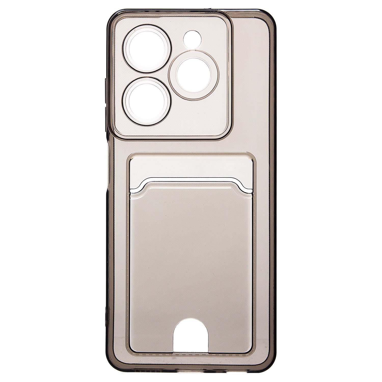 

Чехол-накладка Activ SC336 для смартфона TECNO Spark 20C, силикон, черный (227855)