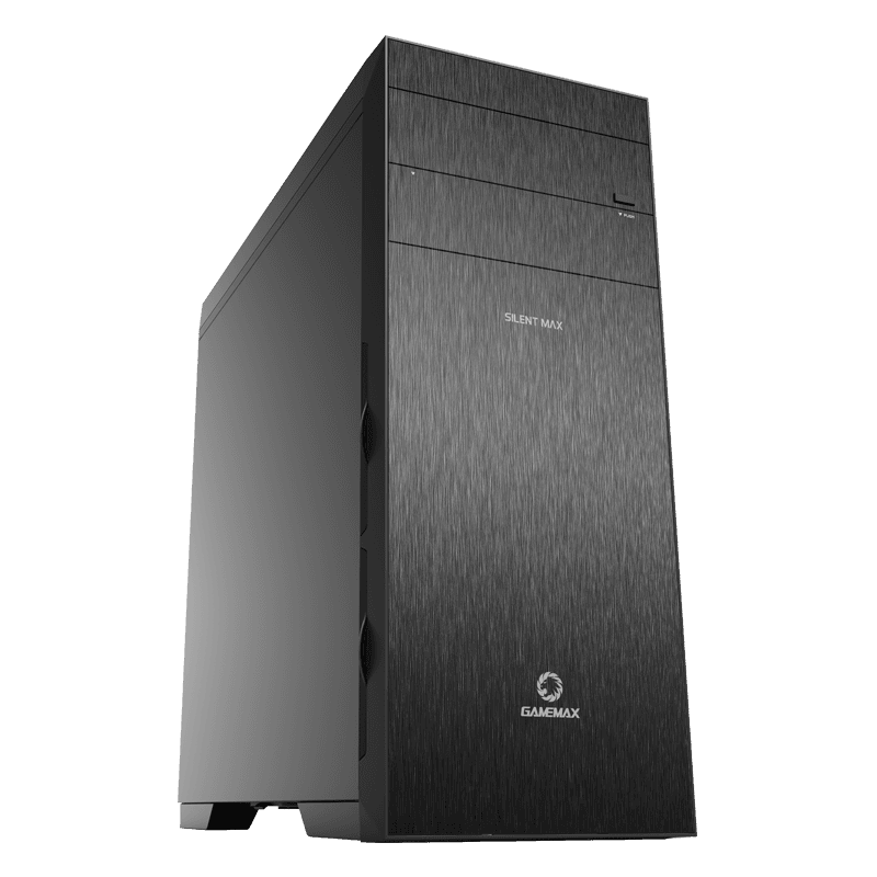 Корпус GameMax M903X SilentMax, ATX, Midi-Tower, 2xUSB 3.0, черный, без БП