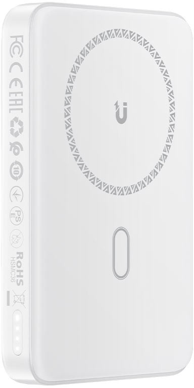 

Портативный аккумулятор (Powerbank) Acefast M6-10000, 10000 мА·ч, 1xUSB, Type-C, QC, PD, QI, белый (AF-M6-WH), M6-10000
